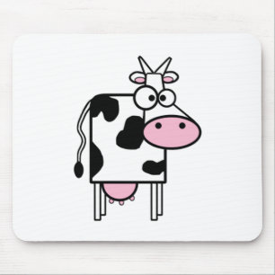 Mousepad Vaca dos desenhos animados
