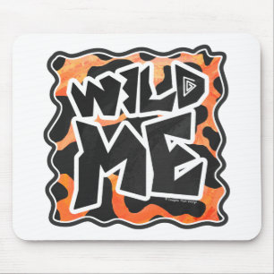 Mousepad Vaca Preta e Laranja