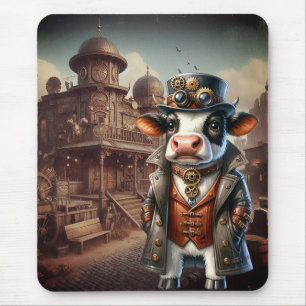 Mousepad Vaca Steampunk