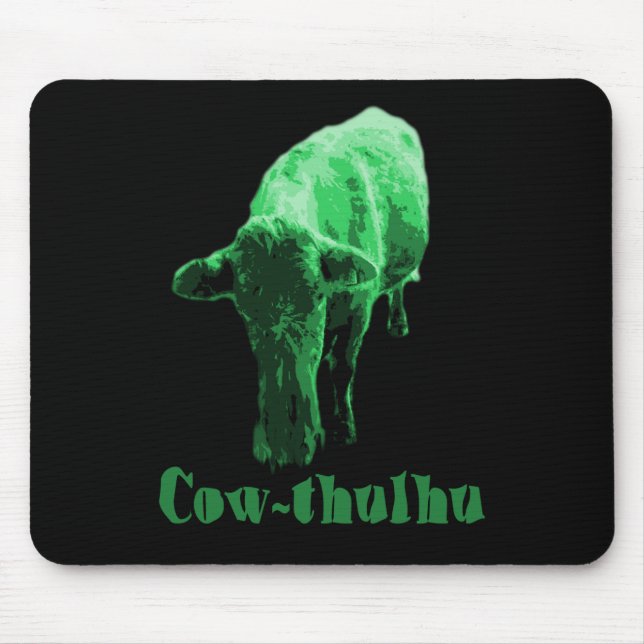 Mousepad Vaca-thulhu (Frente)