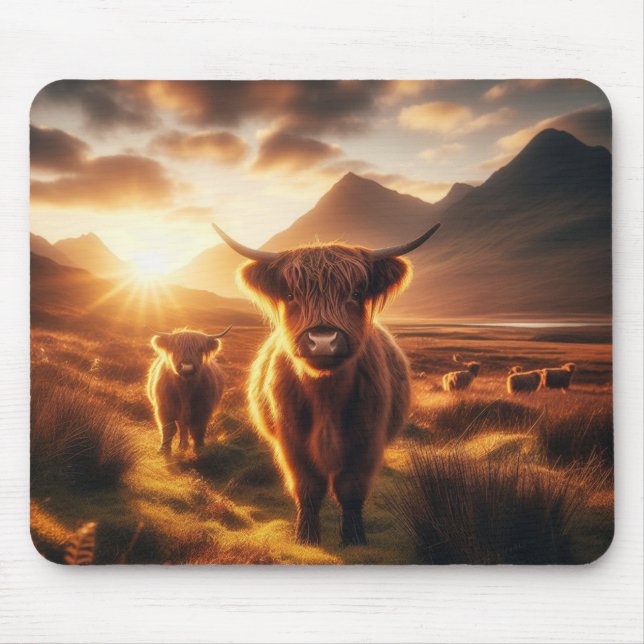 Mousepad Vacas do interior (Frente)