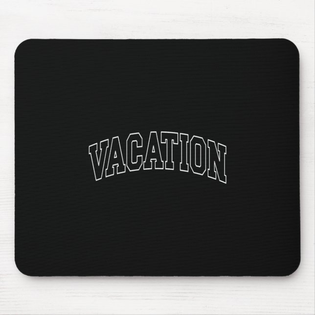 Mousepad Vacation - Collegiate University College Campus Va (Frente)