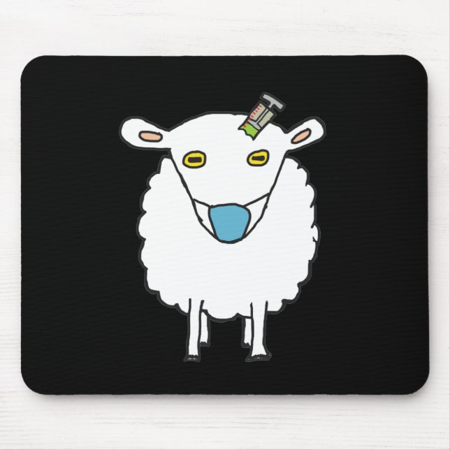 Mousepad Vacinação Anti-Vax Ovinos (Frente)