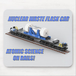 Mousepad Vagão de Transporte de Resíduos Nucleares American