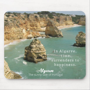 Mousepad Vagas de praia em Algarve em Portugal