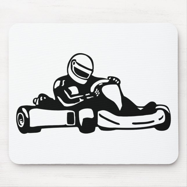 Mousepad Vai a competência de Kart (Frente)