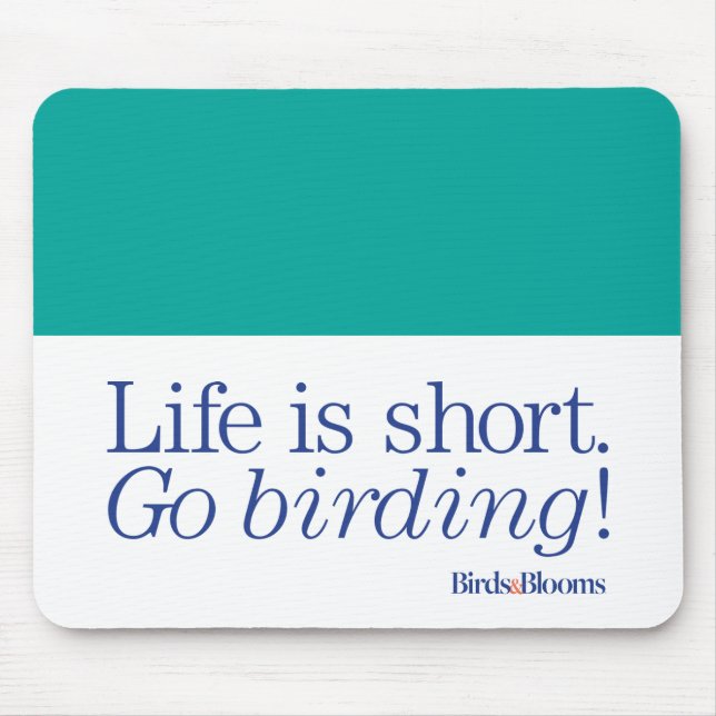 Mousepad Vai Birding! (Frente)