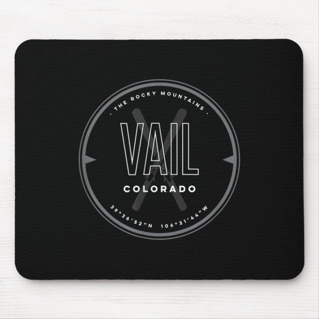 Mousepad Vail Colorado Ski (Frente)
