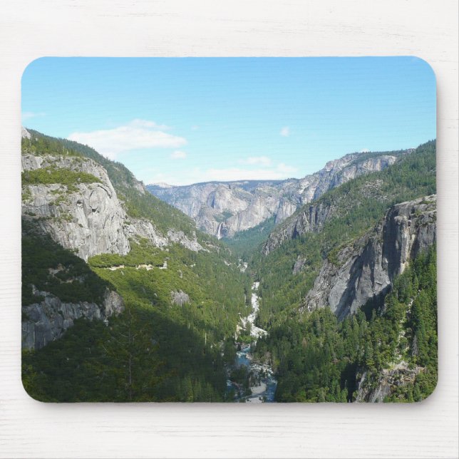 Mousepad Vale de Yosemite no Parque Nacional de Yosemite (Frente)