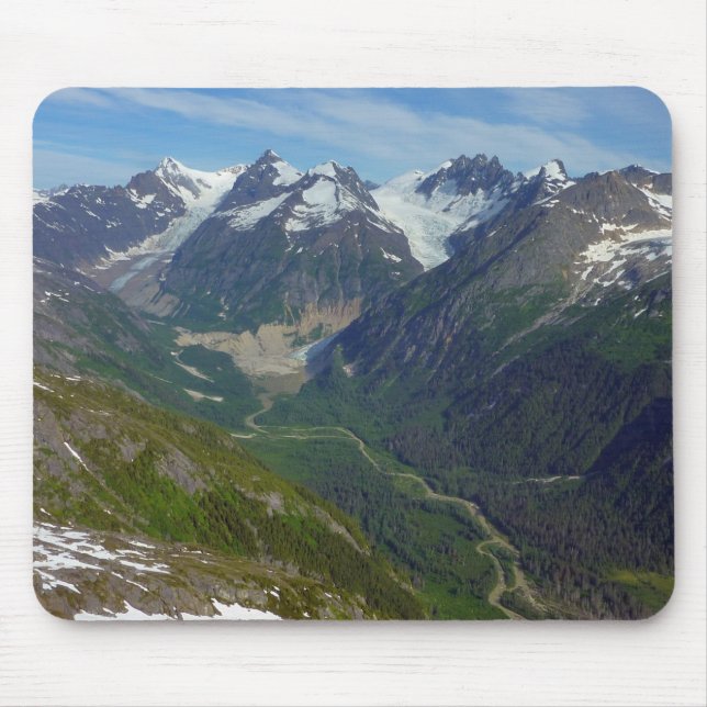 Mousepad Vale esculpido por geleira no Alasca (Frente)