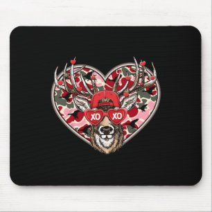 Mousepad Valentine Xoxo Veado Engraçado Caça ao Buck Homens
