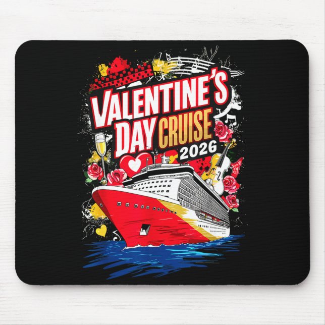Mousepad Valentines Day Cruise 2026  (Frente)