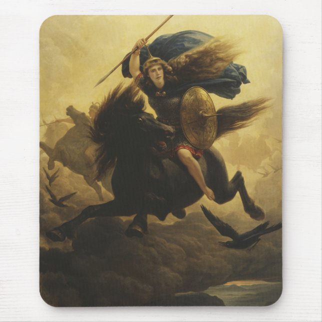 Mousepad Valkyrie, 1865 (óleo em canvas) (Frente)