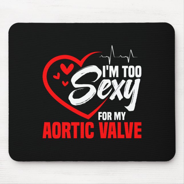 Mousepad Valve Replacement Heart Surgery Aortic Valve Repai (Frente)