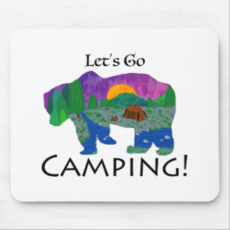 Mousepad Vamos Acampar