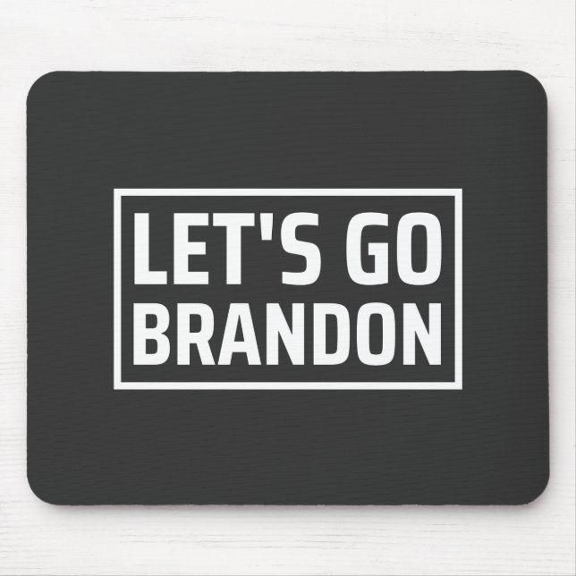 Mousepad vamos brandon vamos brandon (Frente)