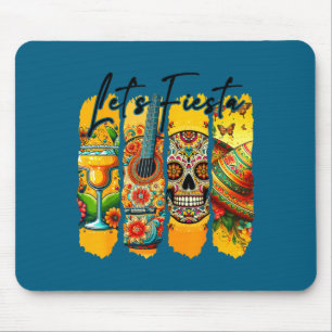 Mousepad Vamos festejar cinco de maio méxico margarita taco