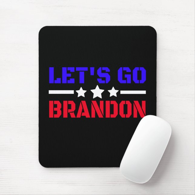 Mousepad Vamos Go Brandon (Com mouse)