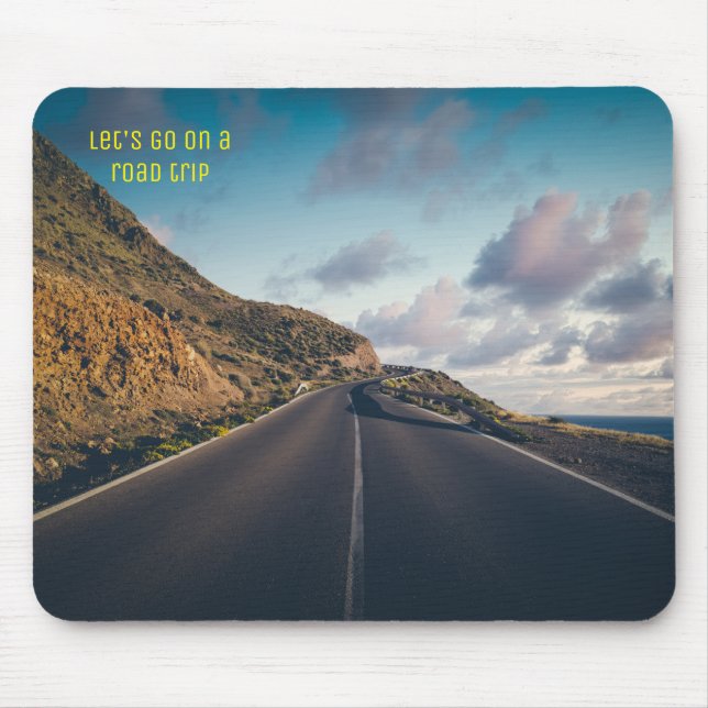 Mousepad Vamos para viajar de carro (Frente)