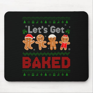 Mousepad Vamos Pegar Biscoito cozido, Gingerpão Chri
