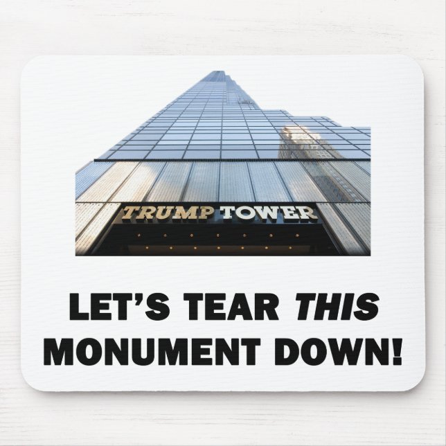 Mousepad Vamos Rasgar Este Monumento Para Baixo (Frente)