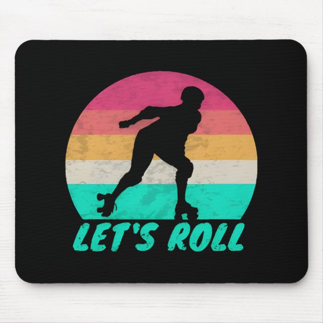 Mousepad Vamos Rolar Garotas (Frente)