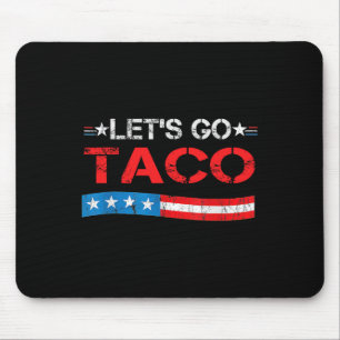 Mousepad Vamos Taco Sempre Sair com Frango Engraçado Bandei