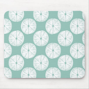 Mousepad Vamos Taco Sobre Amor  Padrão de Limão de cor