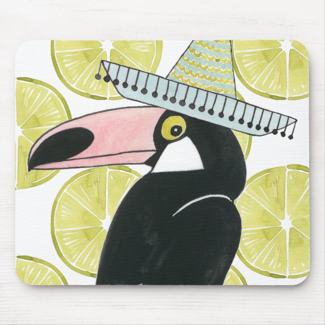 Mousepad Vamos Taco Sobre Amor | Toucan Sombrero (Frente)