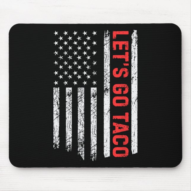 Mousepad Vamos Taco - Vintage  (Frente)