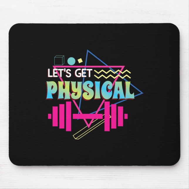 Mousepad Vamos ter estilo 90 e estilo 90 com estilo totalme (Frente)