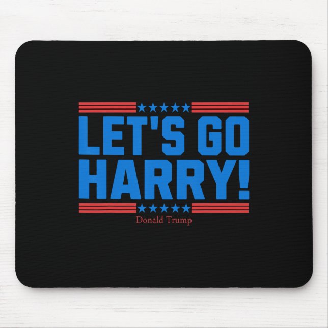 Mousepad Vamos Vai Harry Sai Do Sofá Que Vota (Frente)