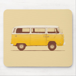 Mousepad Van amarelo Florent Bodart