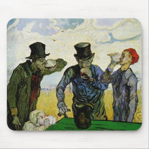 Mousepad Van Gogh, bebedores, apos impressionismo do