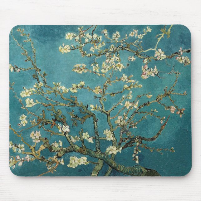 Mousepad Van Gogh Blossoming Almond Tree (Frente)