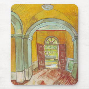 Mousepad Van Gogh Entrance Hall do Hospital Paul Santo