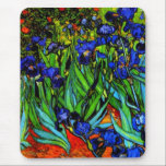 Mousepad Van Gogh - Irises,<br><div class="desc">Vincent van Gogh's famous floral painting, Irises.</div>