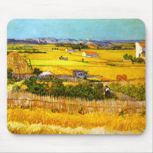 Mousepad Van Gogh: Paisagem perto de Arles