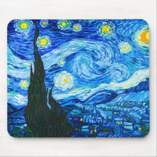 Mousepad Van Gogh Starry Night