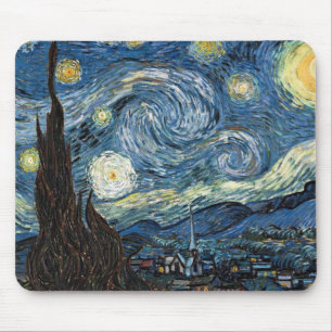 Mousepad Van Gogh Starry Night