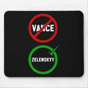 Mousepad Vance Trump Vs Zelenskyy Casa Branca Encontro Aque