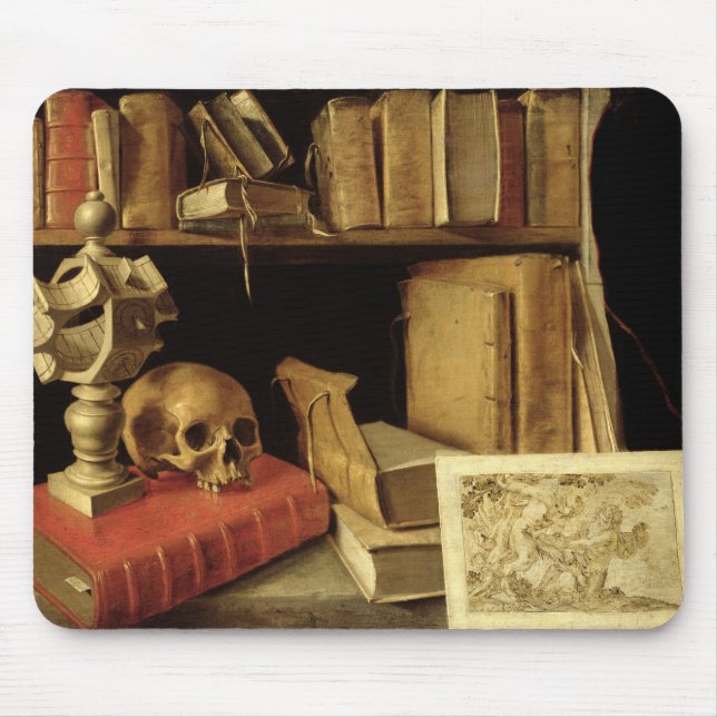 Mousepad Vanitas com um Sundial, c.1626-40 (Frente)