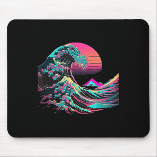Mousepad Vaperwave Aestésico Onda de Excelente Onda Retroat