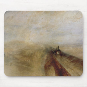 Mousepad Vapor da chuva de Joseph Mallord William Turner