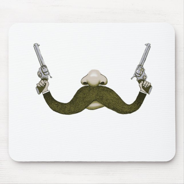 Mousepad Vaqueiro do bigode (Frente)
