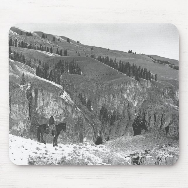 Mousepad Vaqueiro separado de seu rebanho (Frente)