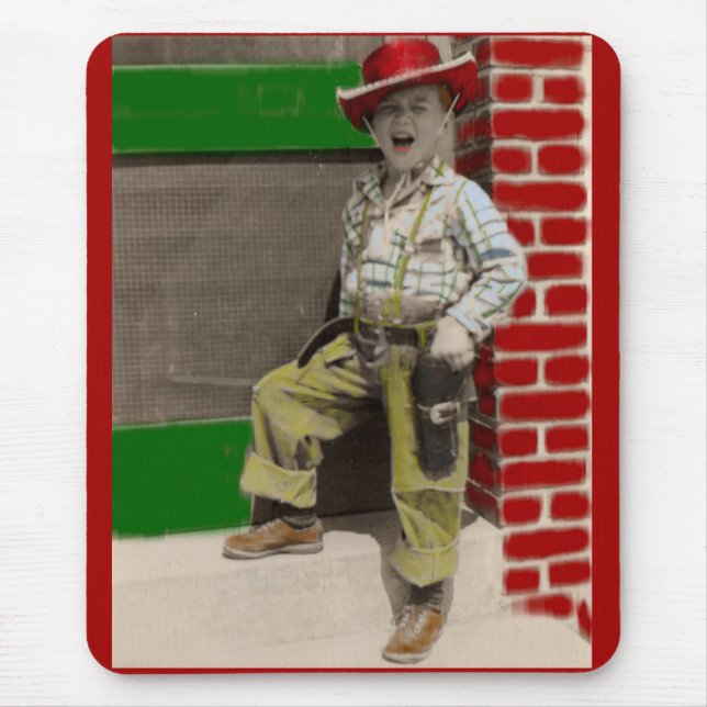 Mousepad vaqueiro urbano (Frente)