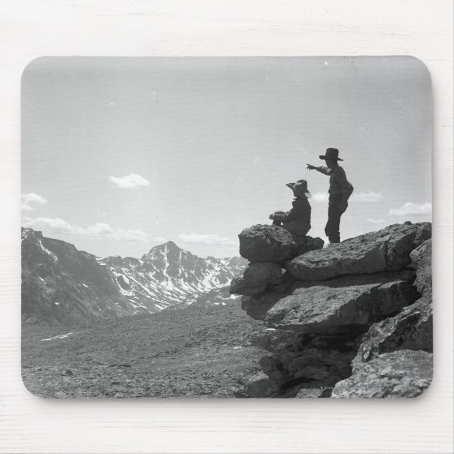 Mousepad Vaqueiros em um cume (Frente)