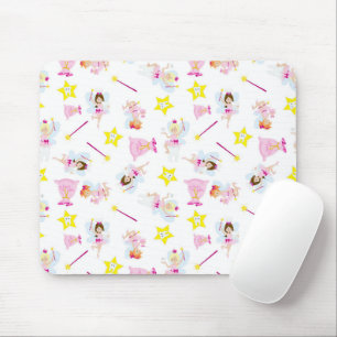 Mousepad Varinha Mágica Bonita da Fada do Dente Dentes Bran