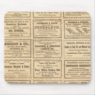 Mousepad Vários anúncios de petróleo